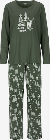 Cellbes of Sweden Pyjama in Grün: Vorderseite
