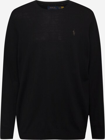 Pull-over Polo Ralph Lauren Big & Tall en noir : devant