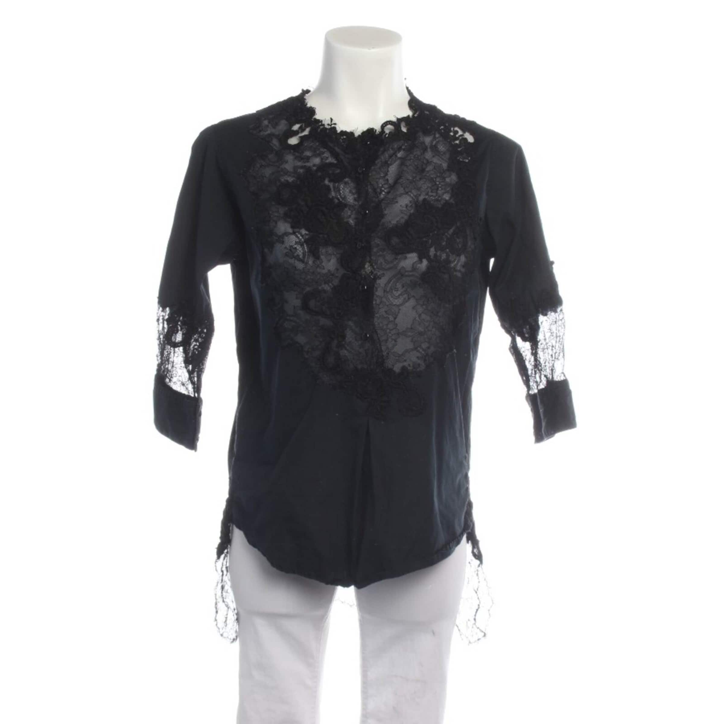 Ermanno Scervino Blouse & Tunic in XXS in Blue: front