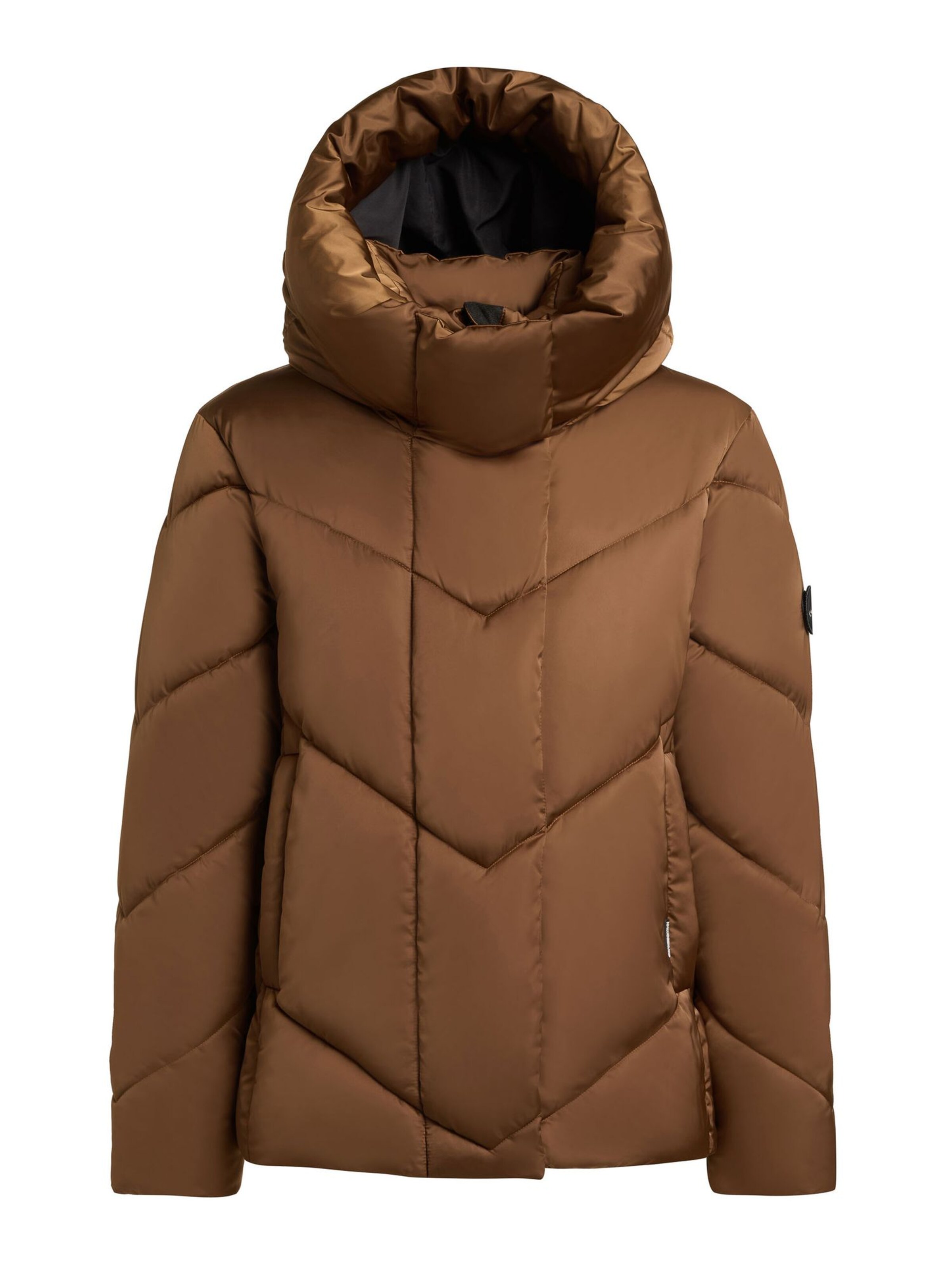 khujo Winter Jacket in Brown: front