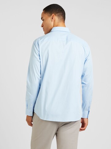 JACK & JONES Regular fit Button Up Shirt 'JPRBLABUSHWICK STANLEY' in Blue