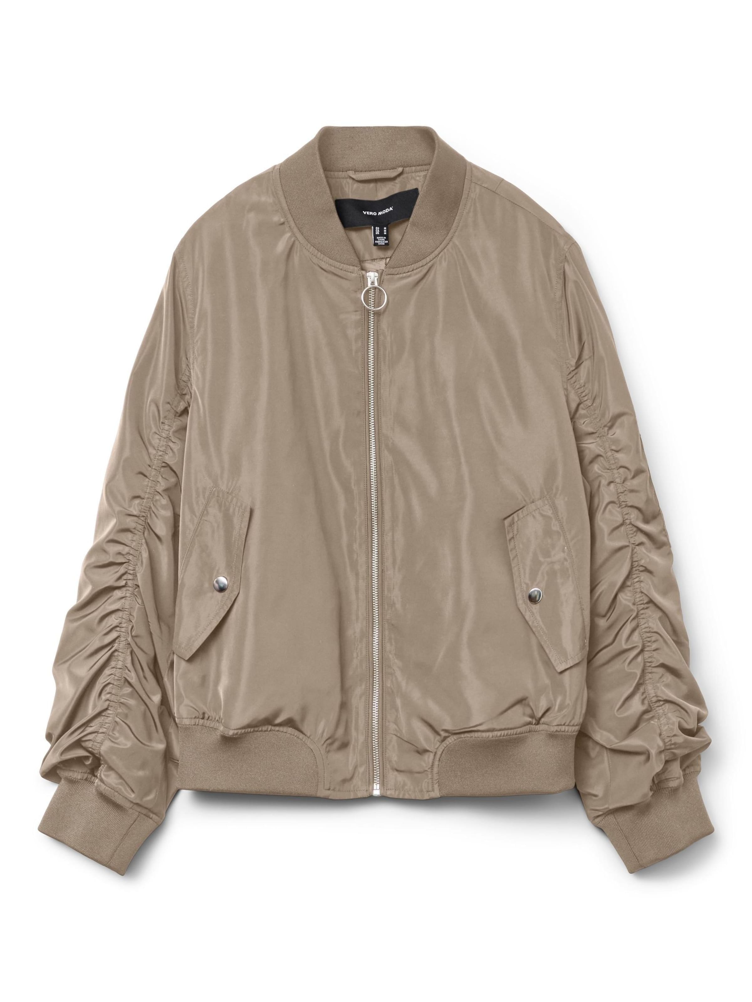 VERO MODA Tussenjas 'Katarina' in Bruin: voorkant