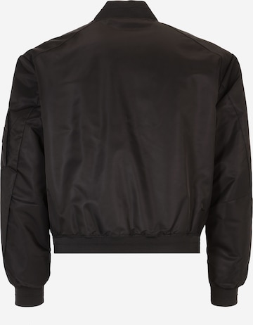 Calvin Klein Big & Tall Between-season jacket 'Hero' in Black