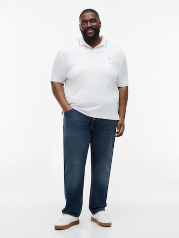 balta Tommy Hilfiger Big & Tall Marškinėliai
