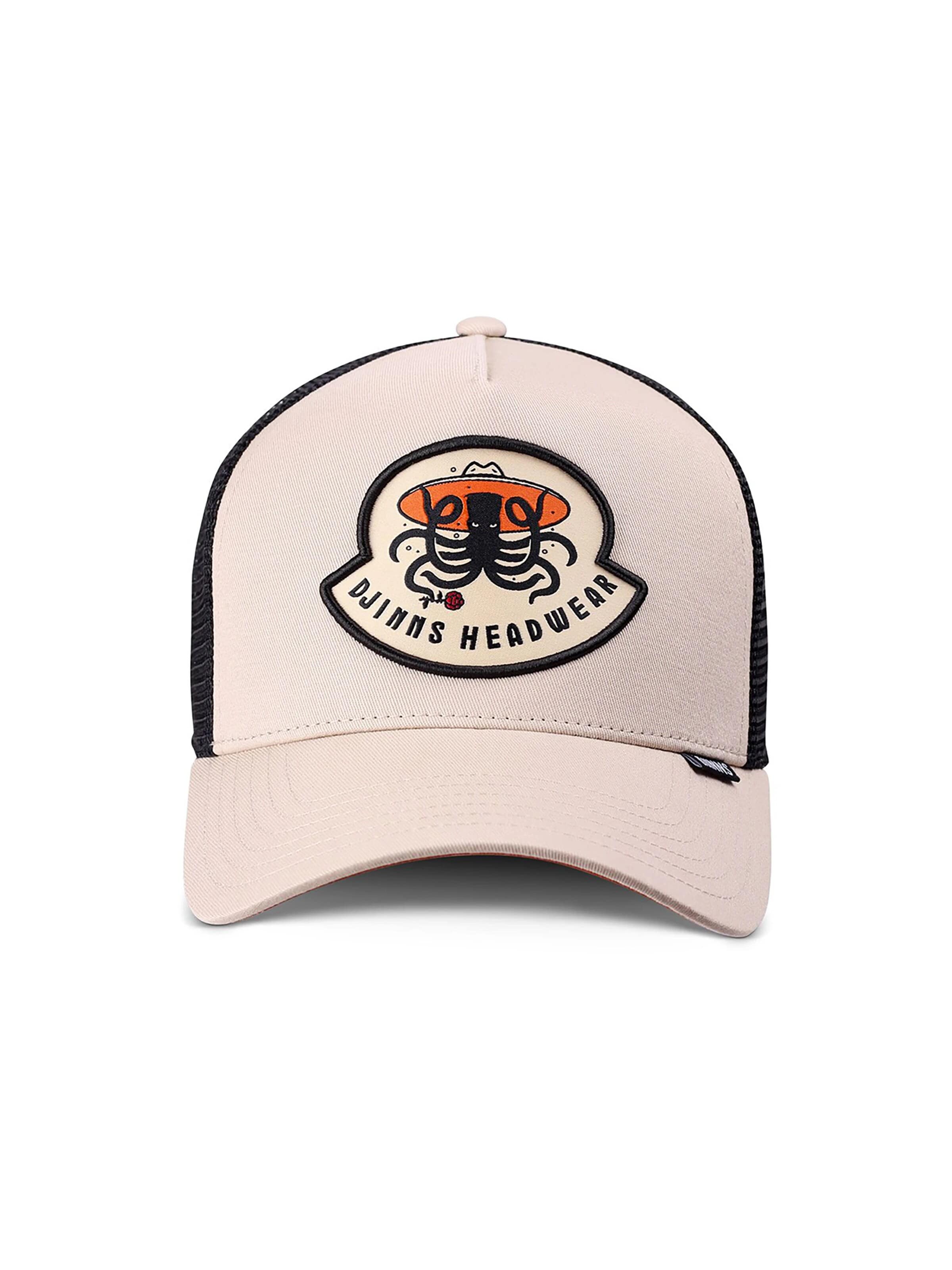 DJINNS Cap 'HFT Rose Kraken' in Green: front