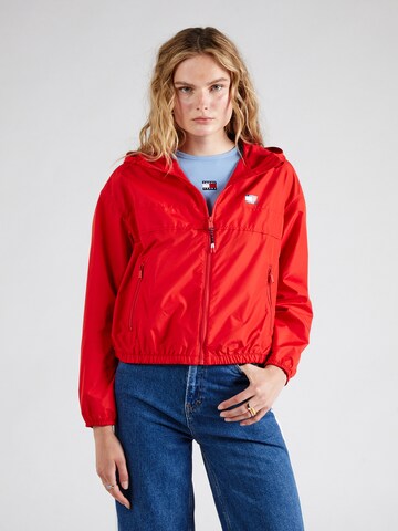 Tommy Jeans Jacke 'CHICAGO' in Rot: Vorderseite