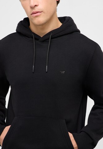 MUSTANG Sweatshirt 'Bronson' in Black