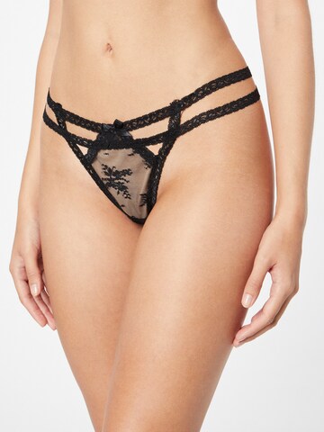 Hunkemöller String 'Irina' in Black: front