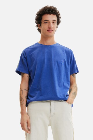 Desigual Тениска 'Frank' в синьо: отпред
