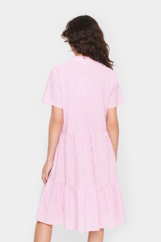 SAINT TROPEZ Jurk 'Elmiko' in Roze