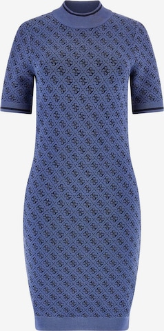 GUESS Knitted dress 'Lise' in Blue: front
