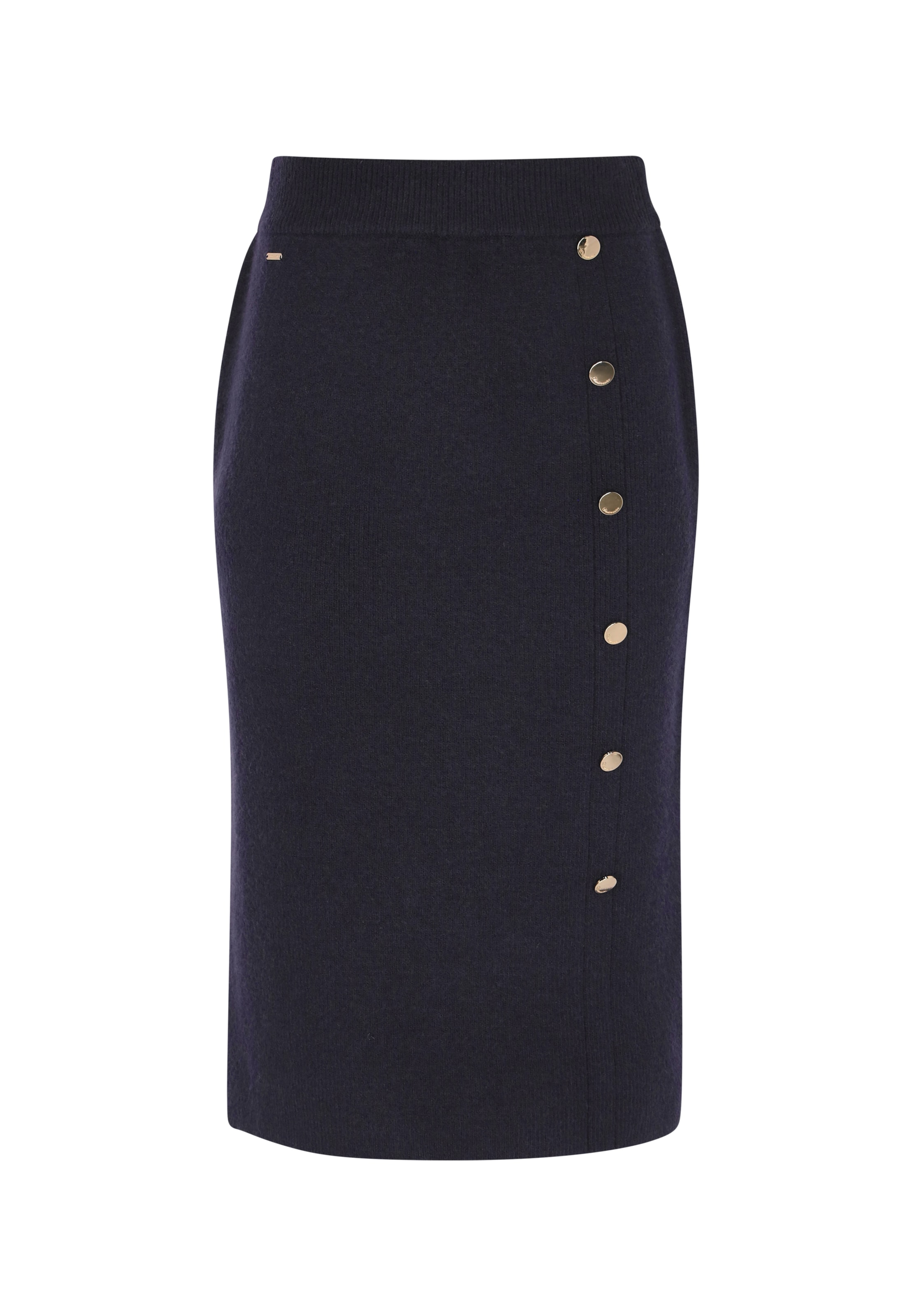 DreiMaster Klassik Sukňa - Modrá: predná strana