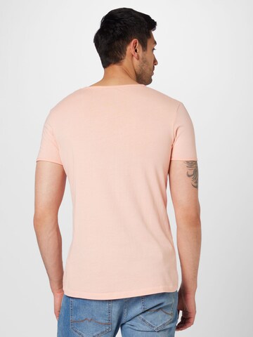 Key Largo - Camisa 'FREEZE' em laranja