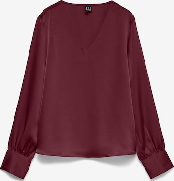 Chemisier 'VMMIRO' VERO MODA en rouge : devant