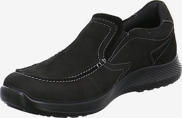 JOMOS Slip-Ons in Black: front