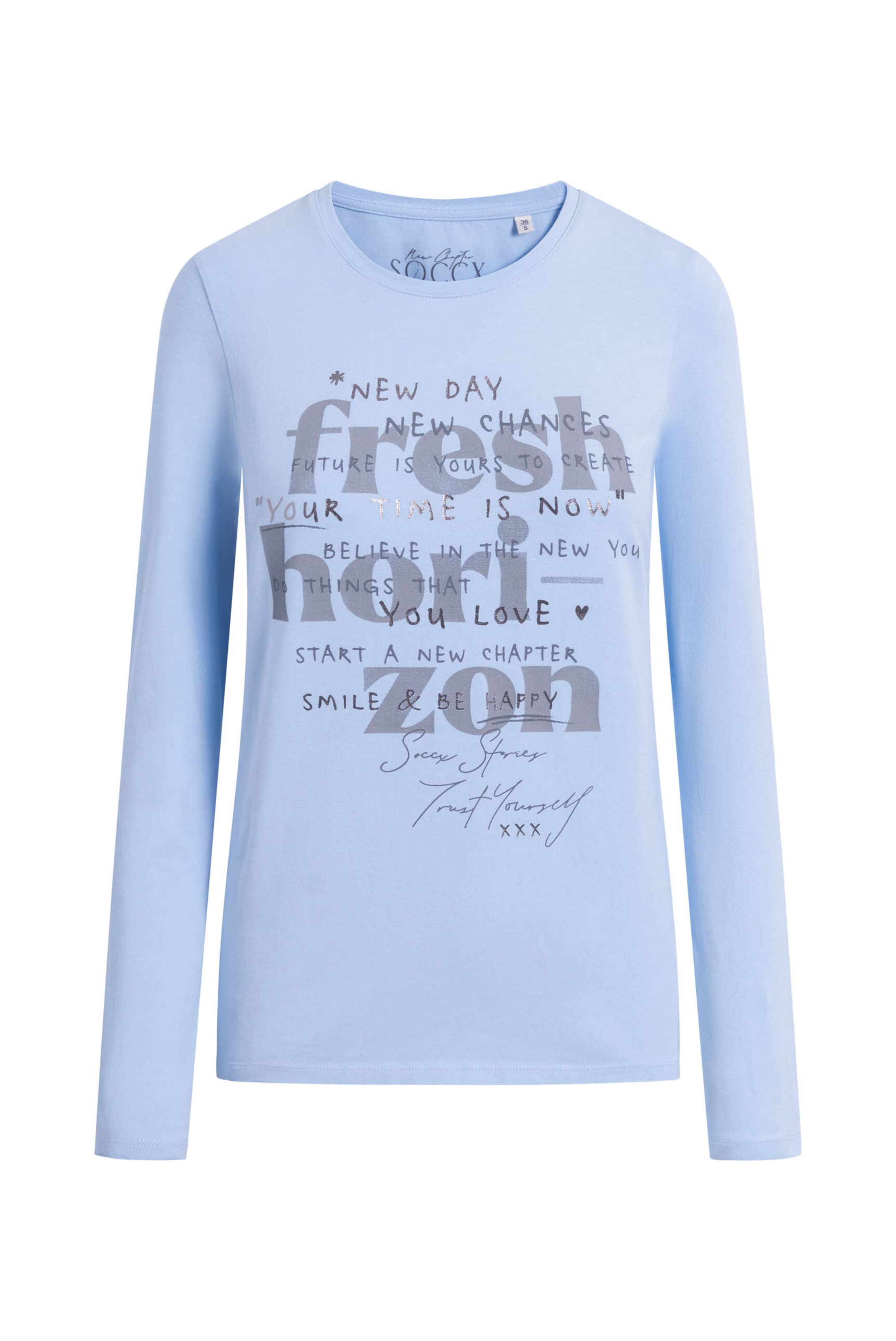 Soccx Shirt in Blue: front