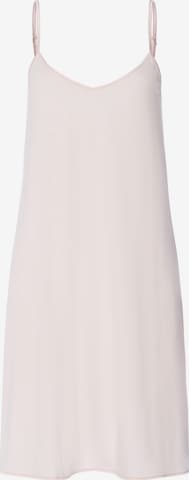 Hanro Nightgown 'Cotton Silk' in Pink: front