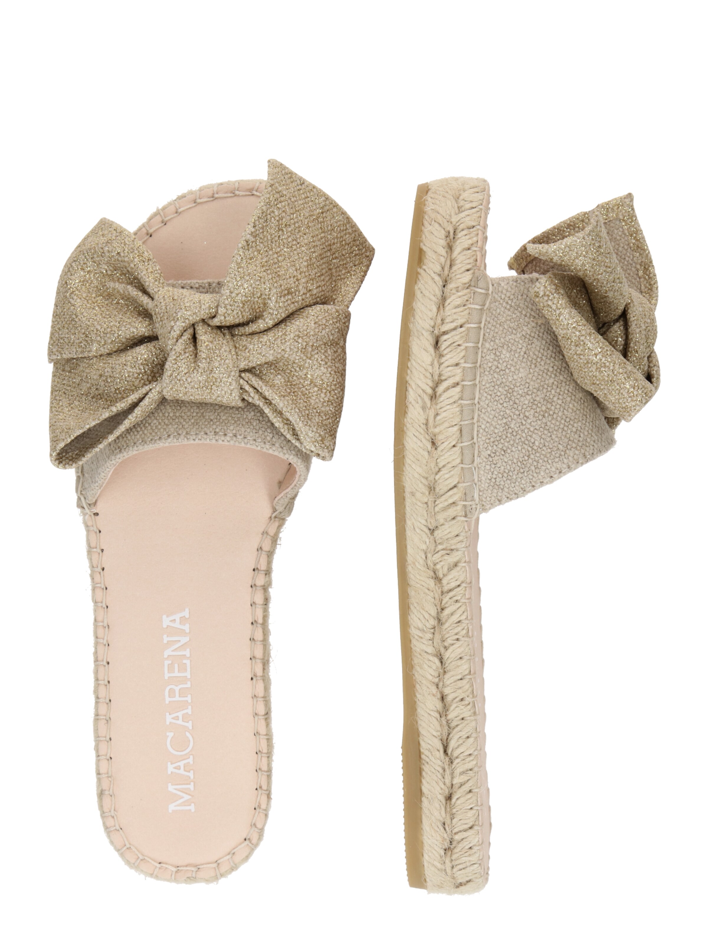 smėlio MACARENA Šlepetės