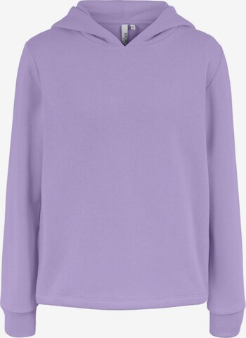 Sweat-shirt 'Chilli' Pieces Kids en violet : devant