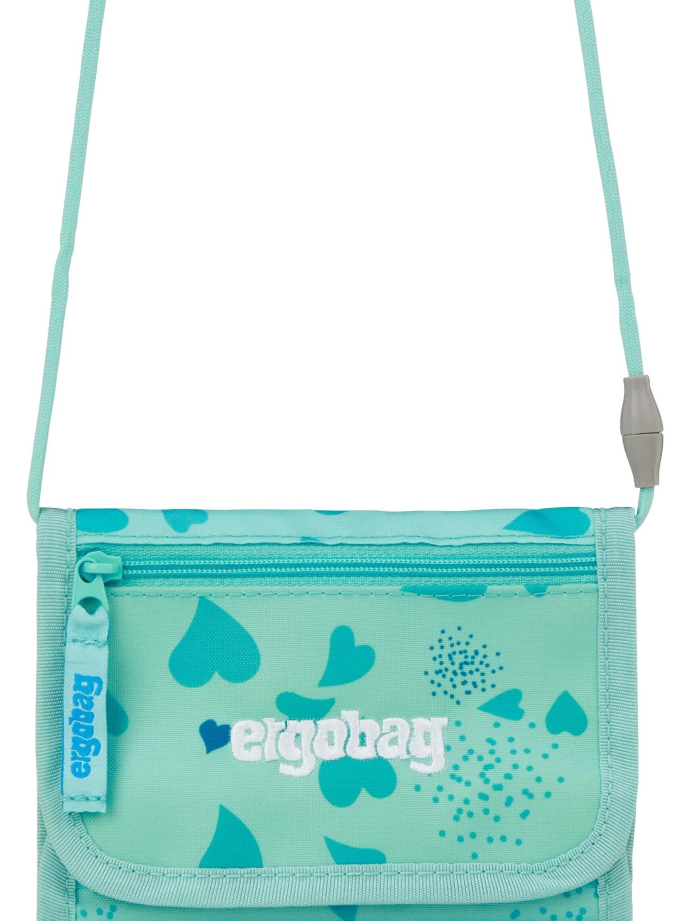 ergobag Wallet 'Brustbeutel Brustbeutel' in Blue: front