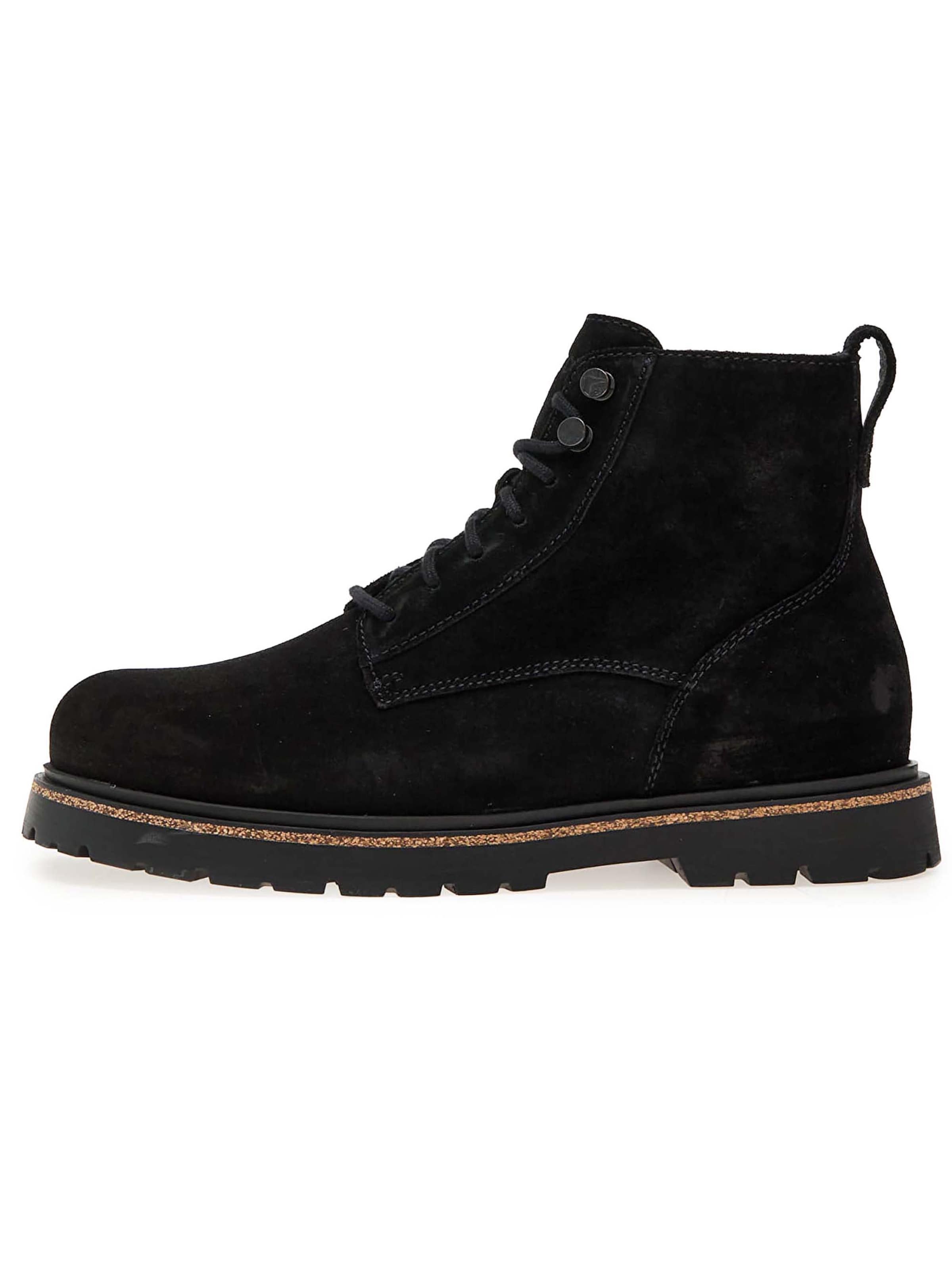 BIRKENSTOCK Lace-up bootie 'Highwood' in Black: front