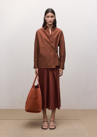 MANGO Blouse 'David' in Orange