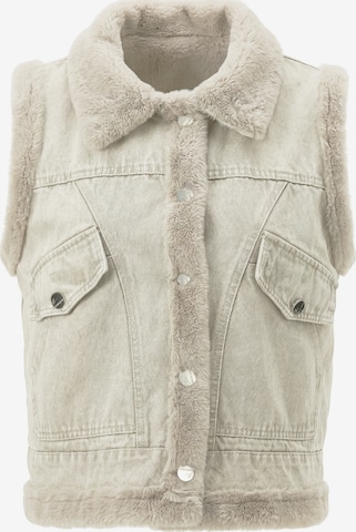 Gilet MYMO en gris : devant