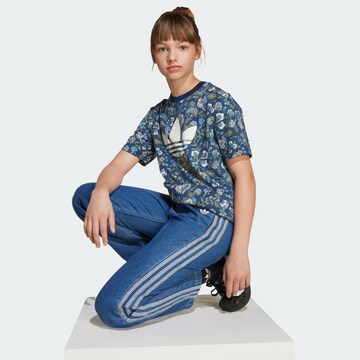 ADIDAS ORIGINALS Shirt 'x Liberty London' in Blauw