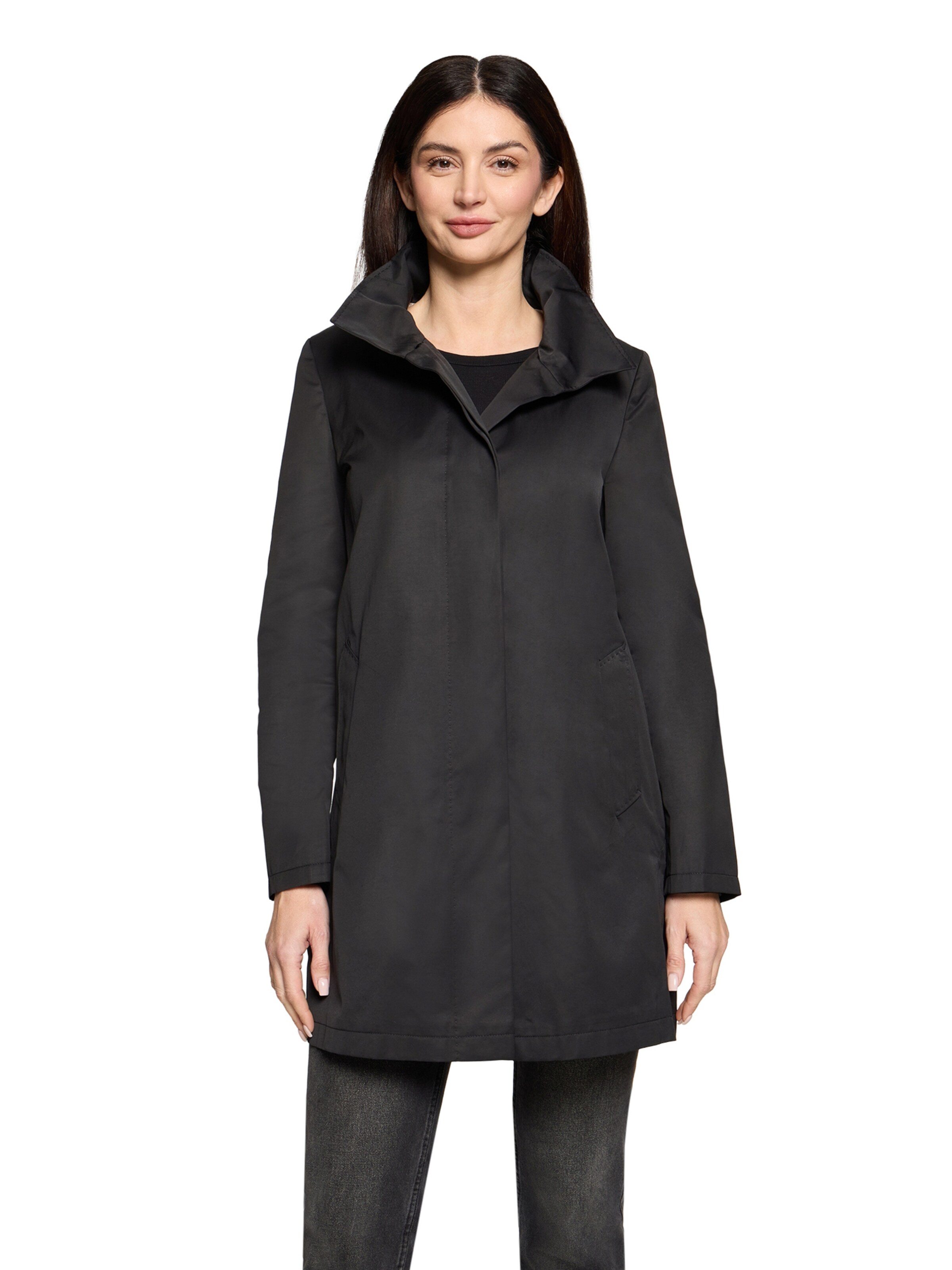 Veste mi-saison GIL BRET en noir : devant