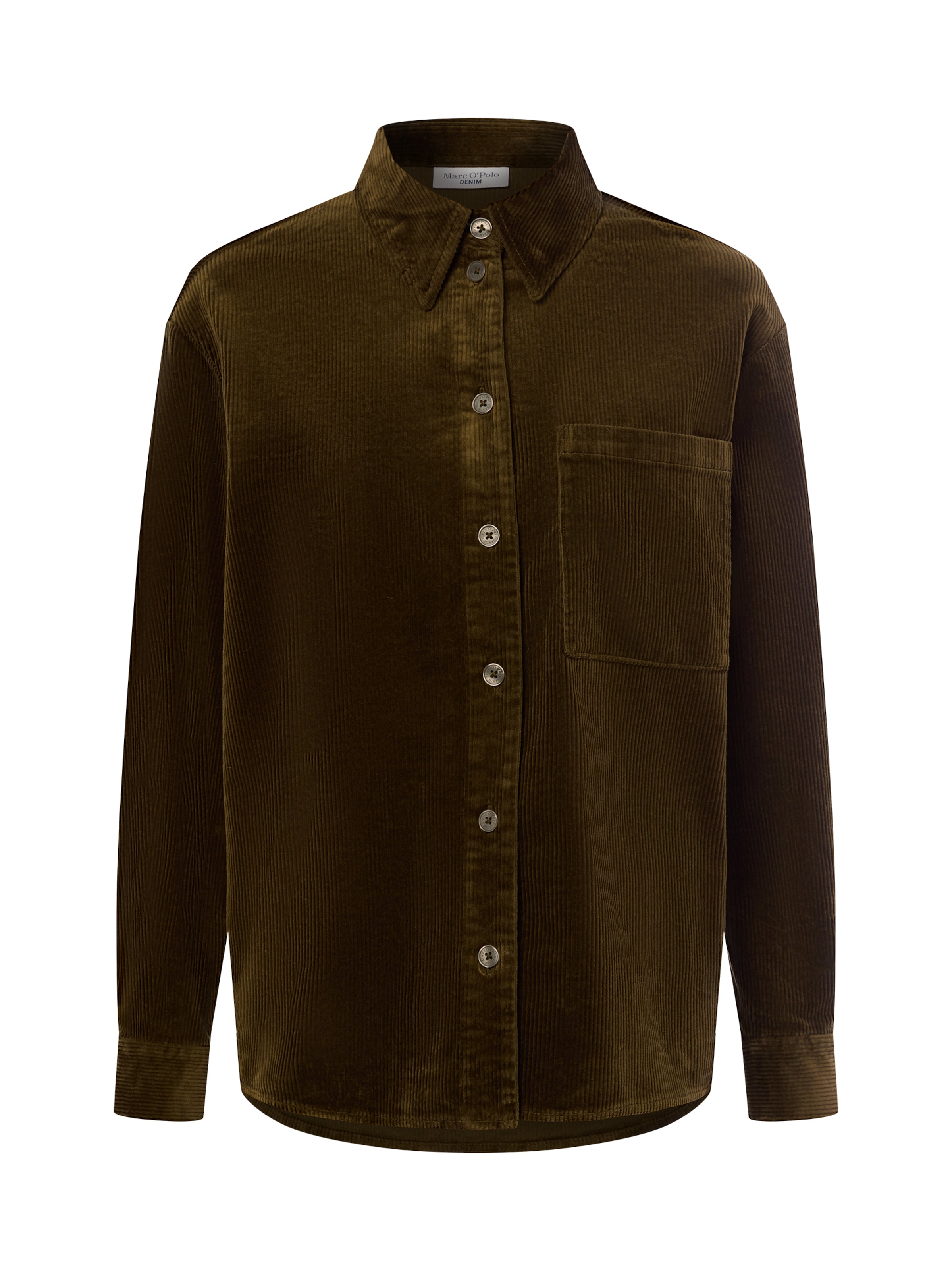 Chemisier Marc O'Polo DENIM en vert : devant