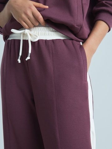 Wide Leg Pantalon Next en rouge