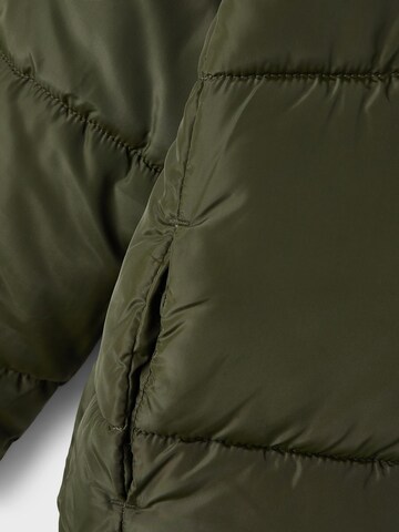 NAME IT Winter Jacket 'Make' in Green