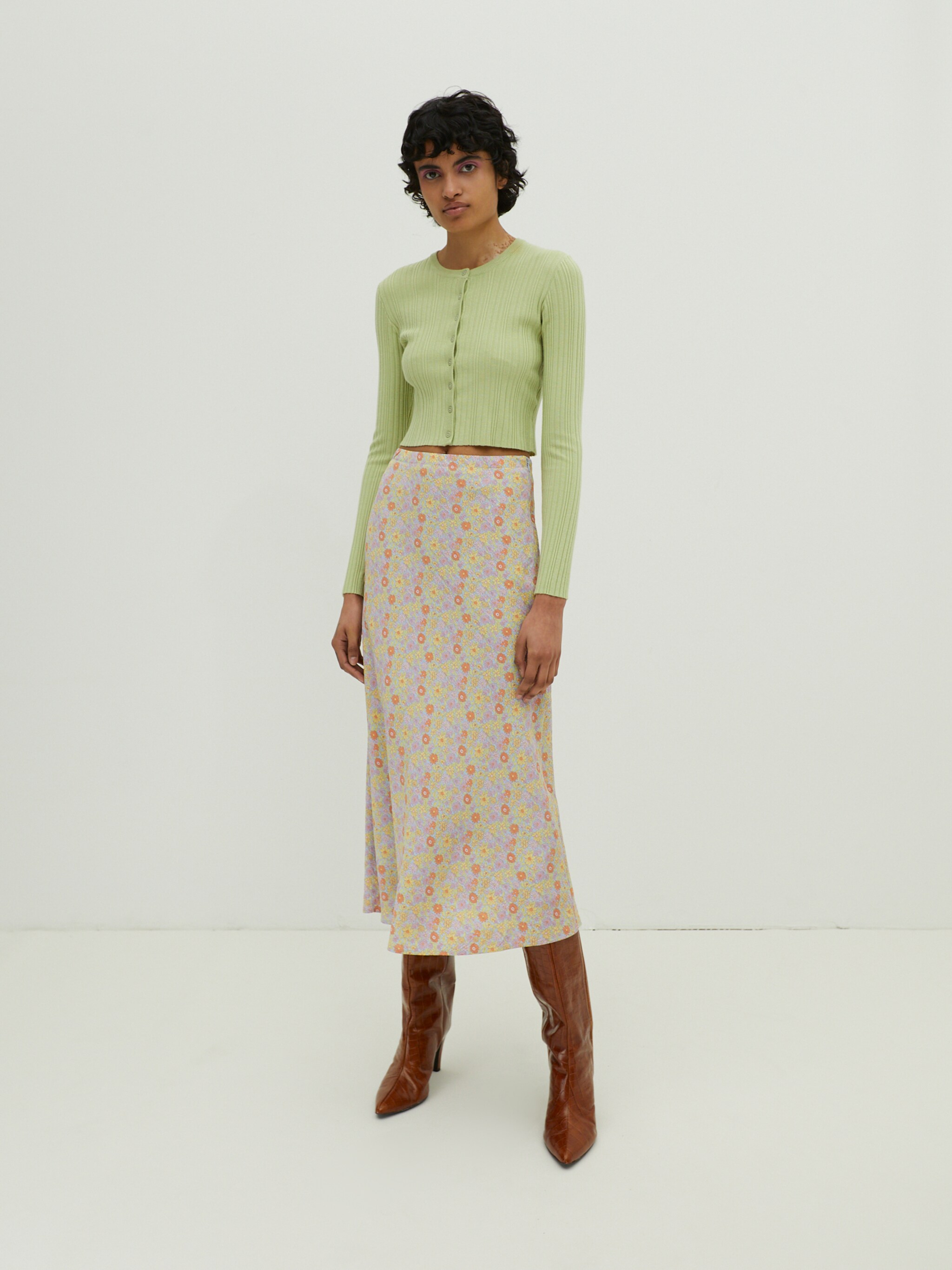 EDITED Produits Jupe 'Liddy' bleu clair