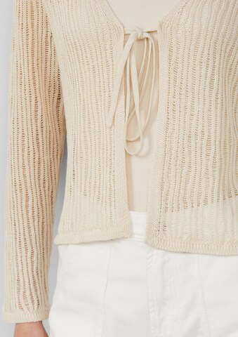s.Oliver Strickjacke in Beige