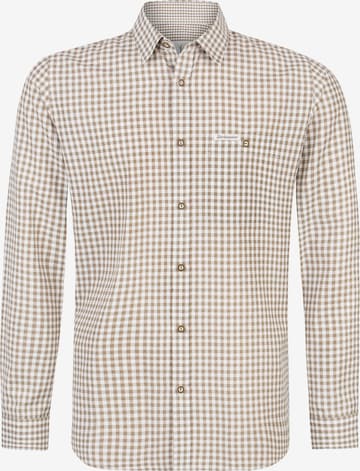 STOCKERPOINT Klederdracht overhemd 'Campos3' in Beige: voorkant