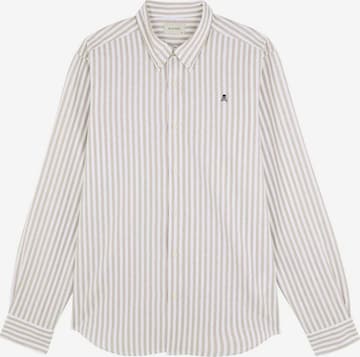 Regular fit Camicia business 'New Jon' di Scalpers in beige: frontale