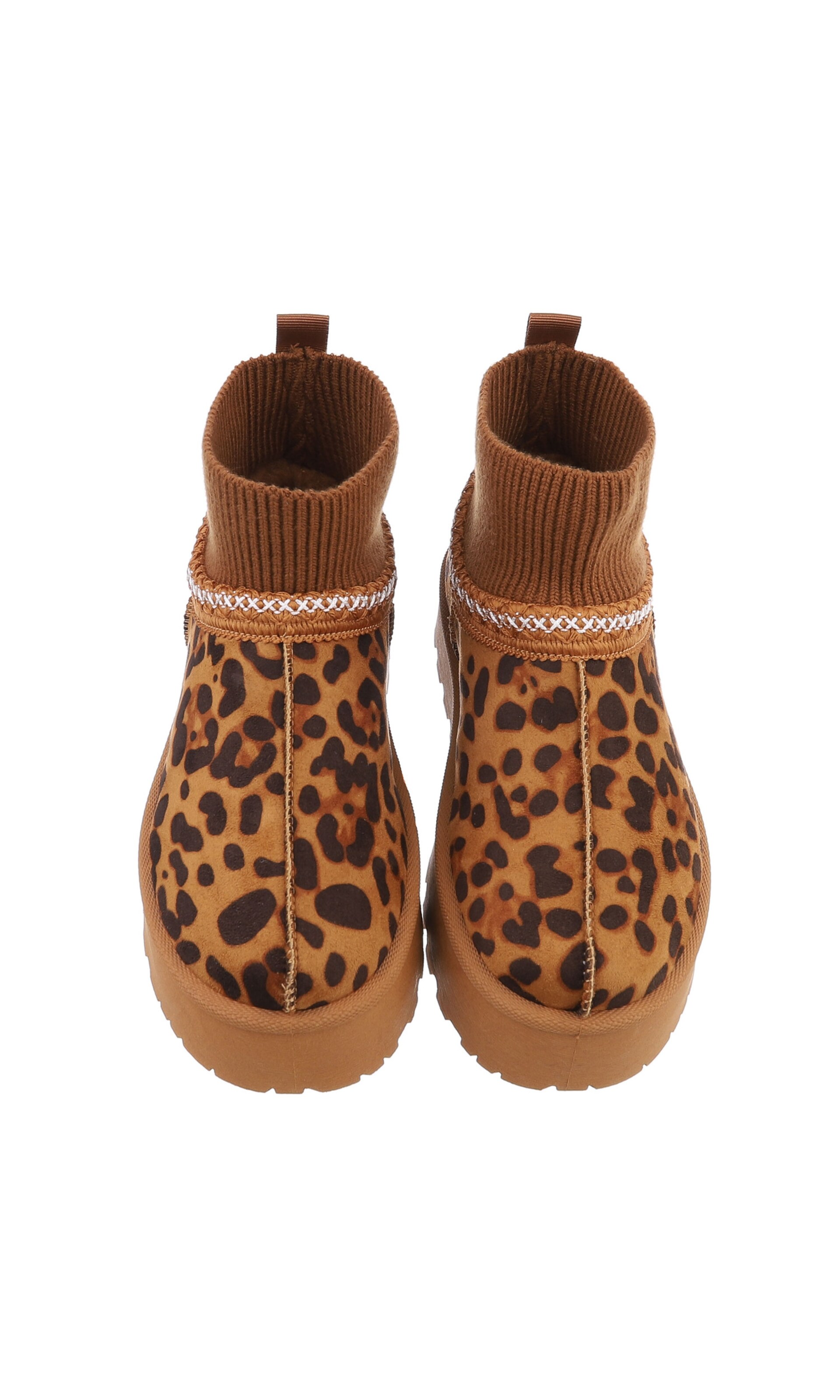 Ital-Design Snowboots in Braun