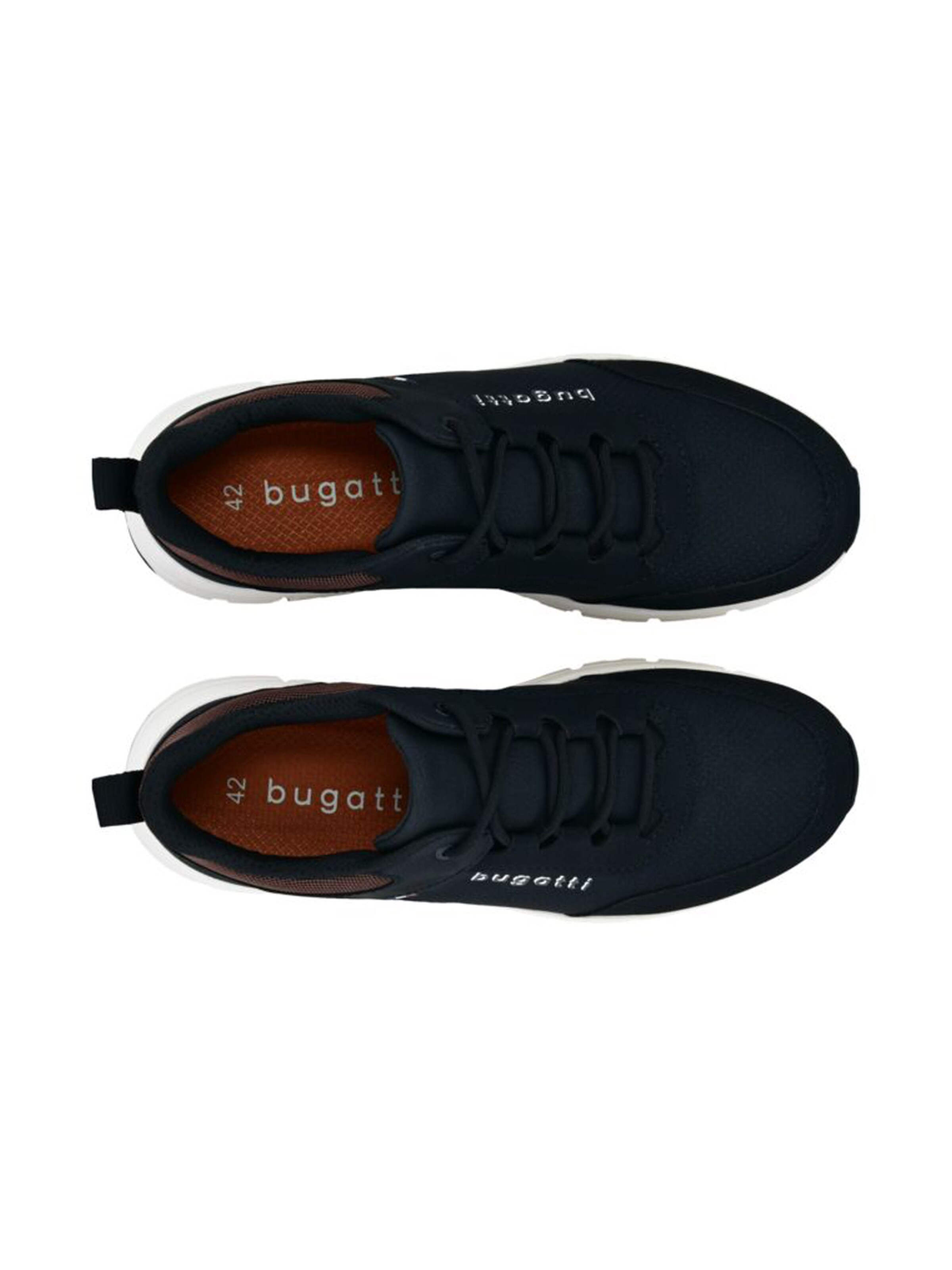 bugatti Σνίκερ χαμηλό σε μαύρο