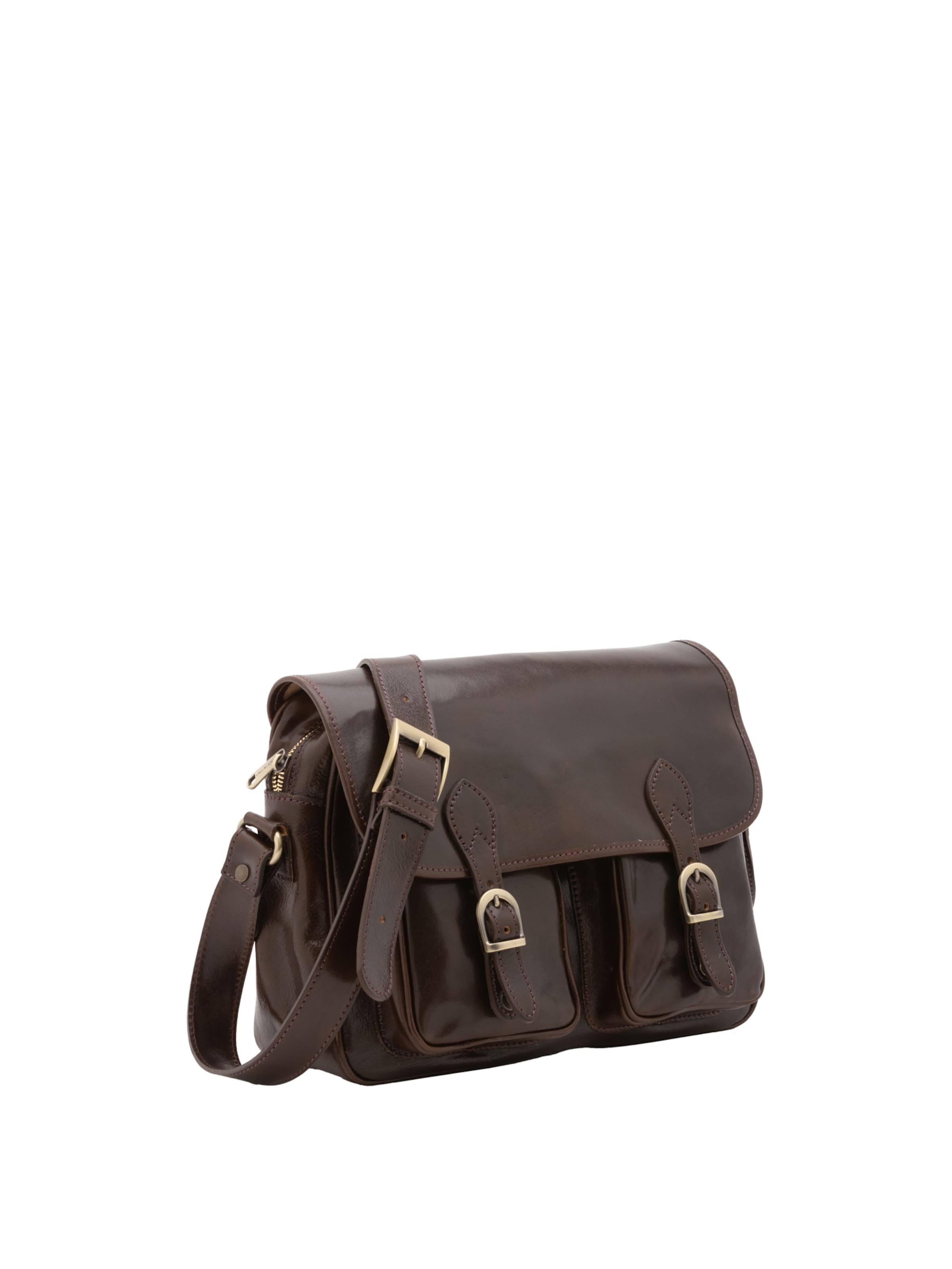 Viola Castellani Crossbody Bag in Brown: front