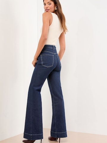 Lipsy Разкроени Дънки в синьо