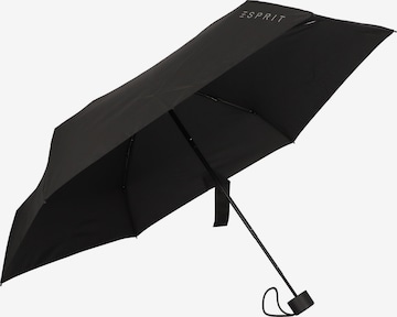 Parapluie ESPRIT en noir : devant