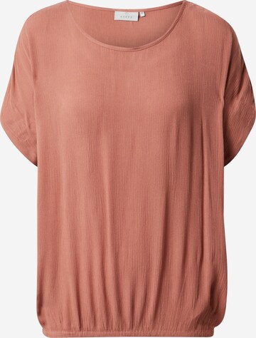 Kaffe Bluse 'Amber Stanley' i brun: forside