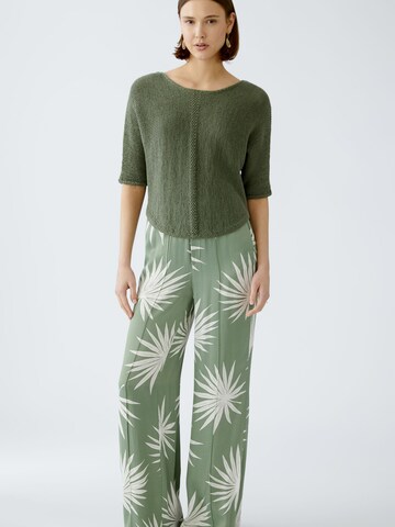 OUI Pullover in Grün