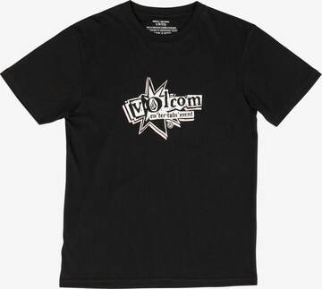 T-Shirt Volcom en noir : devant