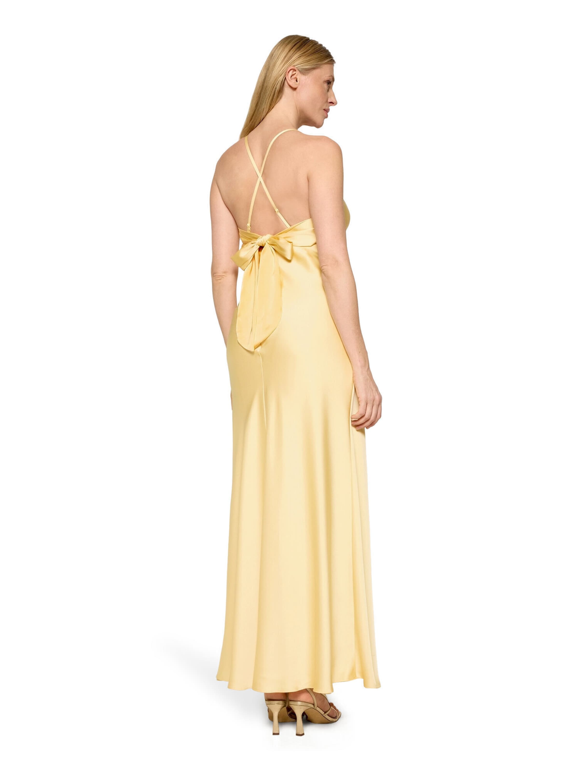Vera Mont Abendkleid schmal geschnitten in Gelb