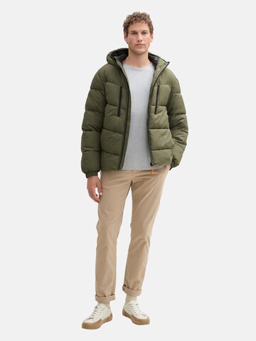 TOM TAILOR DENIM Winterjas in Groen