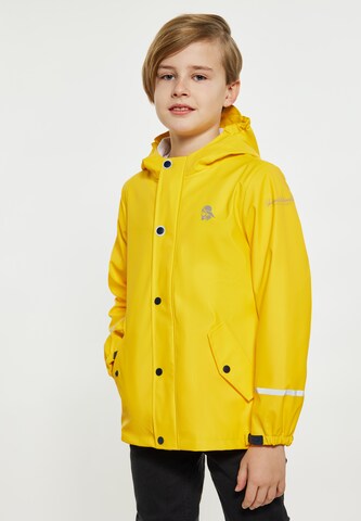 Schmuddelwedda Between-season jacket in Yellow: front