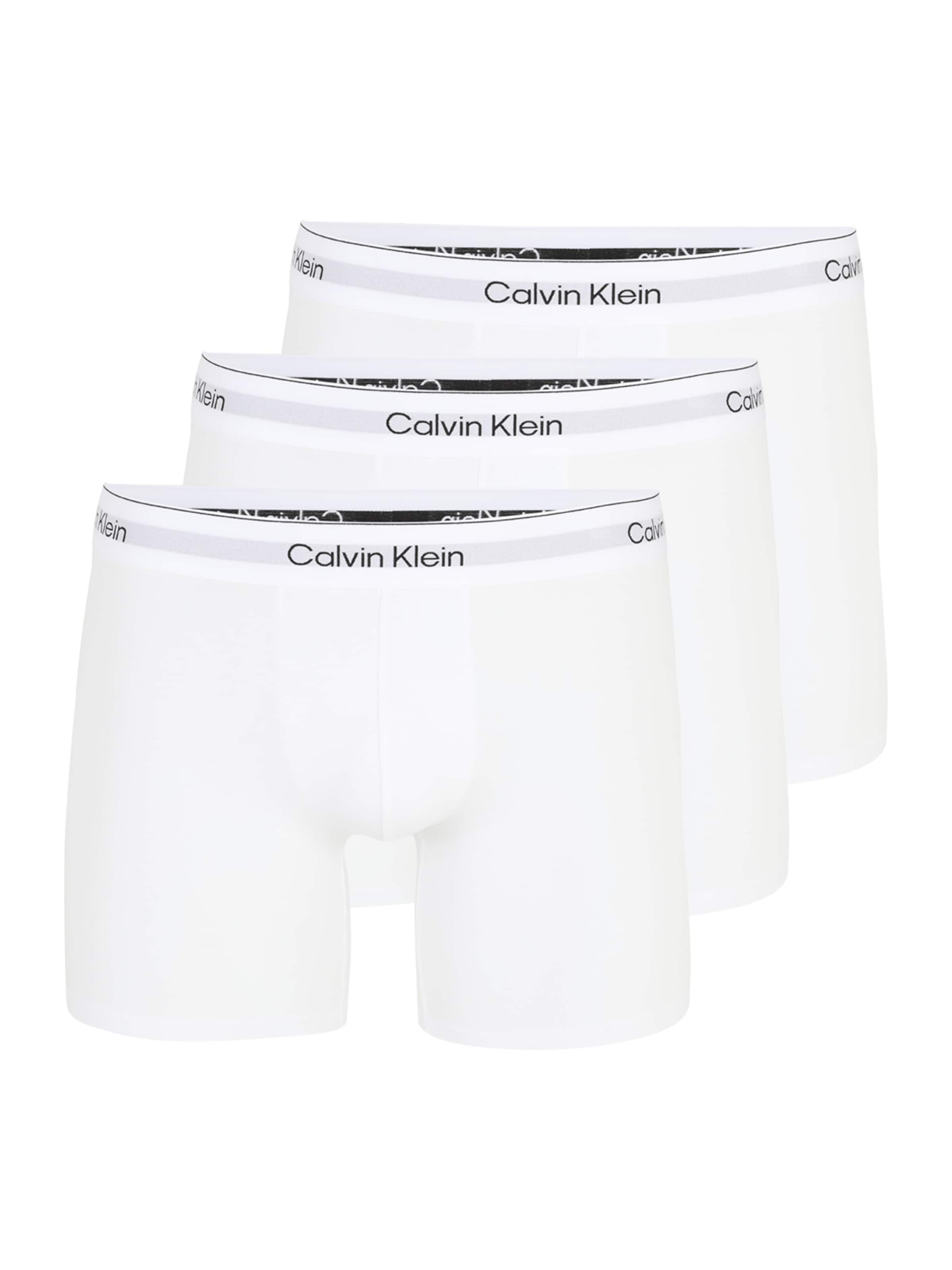 Calvin Klein Underwear Μποξεράκι σε λευκό: μπροστά