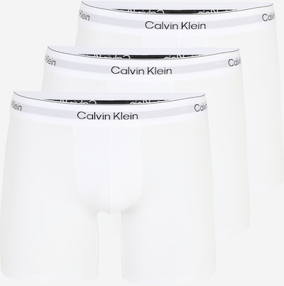 Boxer trumpikės iš Calvin Klein Underwear, spalva – šviesiai pilka / juoda / balta, Prekių apžvalga