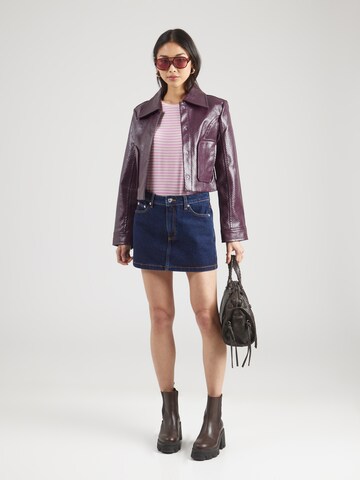 TOPSHOP - Falda en azul